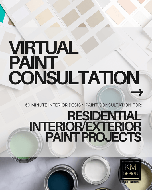 Virtual Paint Consultation- For Paint Color Ideas, Interior Paint, Exterior Paint, Renovations, and Remodels- E-Design